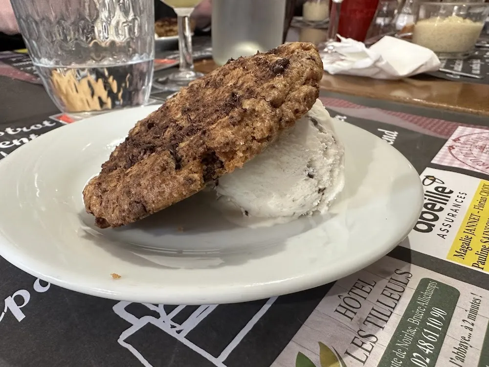 Glace Vanille Et Cookies