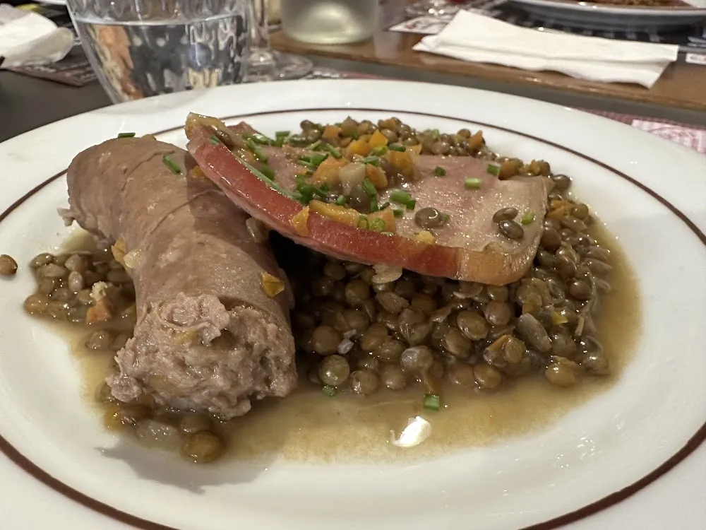 Saucisse Lentilles